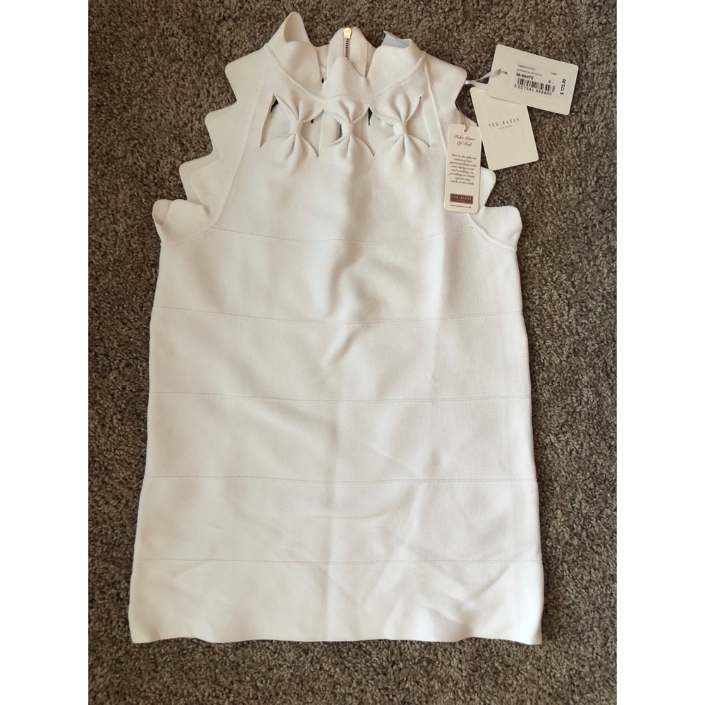 Ted Baker White Bow Tie Tank